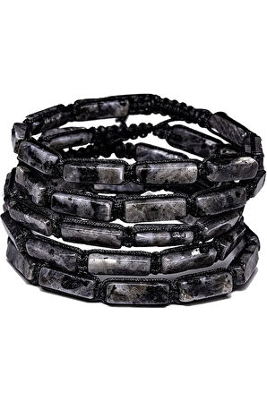 Sertifikalı Labradorit Taşı Doğal Taş Bileklik