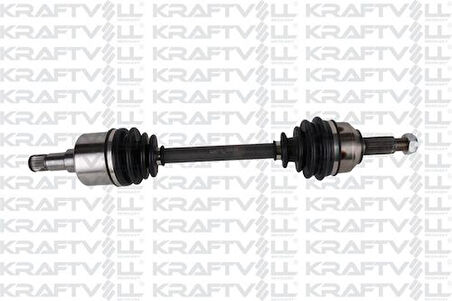 Kraftvoll 1010300 Aks Sol Komple Mondeo III 1.8 16V 2.0 16V 2.0Tdcı 2.5 V6 16V 00>07 (Diş Freze 27. İç Freze 26. Uzunluk 627.5Mm. Conta Capı 57Mm)