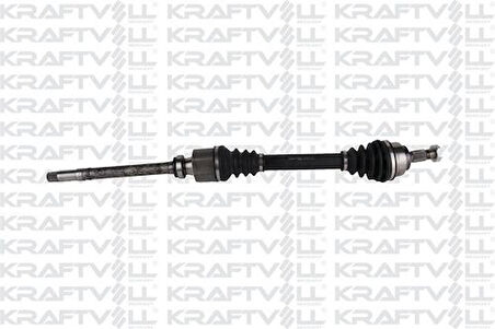 Kraftvoll 1010341 Aks Sağ Komple P206 Tu5Jp4 (1.6 16V) 306 Ym Tu3Jp Tu5Jp (Diş Freze 25. İç Freze 22. Boy 880Mm. Conta Capı 60Mm) Abs Sız