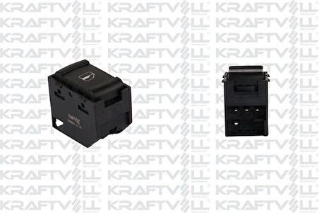 Kraftvoll 04050056 Cam Açma Kapama Anahtarı YÖlçü Tarafı Tekli Golf IV Bora Passat B5 96-05 3B0959855B