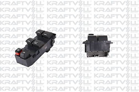 Kraftvoll 04050070 Cam Açma Kapama Anahtarı CRV 07 11 Sol Dörtlü 35750SWAK01