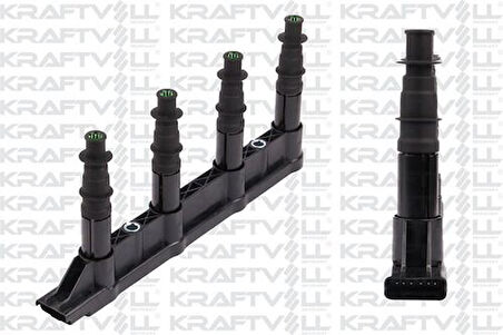 Kraftvoll 05020095 Ateşleme Bobini 206 207 P307 P1007 C2 C3 C3 II C4 Et3J4 (1.4 16V) 03- KD8072