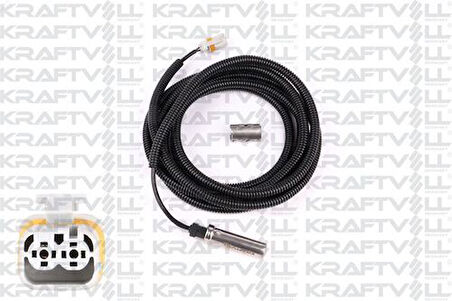 Kraftvoll 05090499 ABS Sensörü Arka Sol Disk Tip A Tipi Gri Fıs (Spıral Korumalı) Man TGL I 12.180 TGM I 15.280 3000mm-2 Pin 4410329870