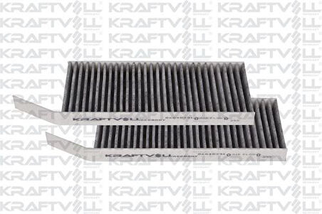 Kraftvoll 06040291 Polen Filtresi Kangoo II 08-Master III IV 10-Movano B 10-İkili Karbonlu 7701209837