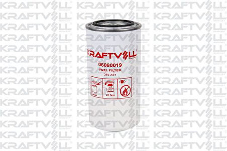 Kraftvoll 06080019 Mazot Filtresi Iveco DAF Ford Cargo Karsan Temsa BMC Belde Fatih Probus ProCity Professıonal Karsan 504033400