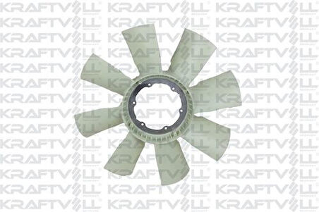 Kraftvoll 08020040 Vantilatör Pervanesi (Göbek Yok) Scania 4-Seri 94-114-124-144 96-08 164 00-08 P.G.R.T.-Seri 04-K-Seri 06-(8 Kanat) 1412398