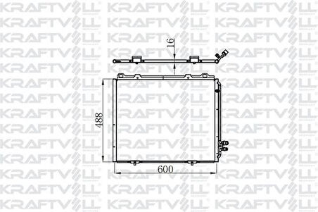 Kraftvoll 08060069 Klima Radyatörü E-Serisi W210 96-02 S210 96-02 A2108300270