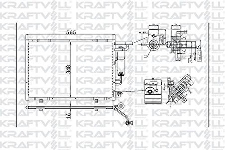 Kraftvoll 08060122 Kondenser Klima Radyatörü Ford Ecosport 1.5 Tı 14- 1855763