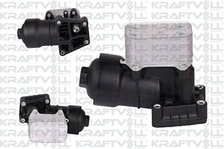 Kraftvoll 8090028 Yağ Filtre & Kütüğü & Contaları & Sogutucu Komple Cayc A1 A3 A4 Caddy Fabıa Golf Octavıa Passat 1.6Tdı Amarok 2.0Tdı Caya Cayb Cayc Cayd Caye Ckra Clca Clcb Cffb