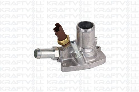 Kraftvoll 08100062 Termostat (Komple) (88C) Albea Doblo Linea Punto Idea Bravo 500 1.4 Benzinli (Müşürlu) 55193669