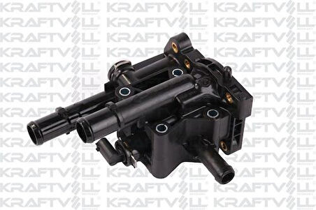 Kraftvoll 08100155 Termostat Gövdesi Aveo Cruze Astra J Insignia Mokka Zafira A16XER A16LET A16Xnt A18XEL 05-15 25192230