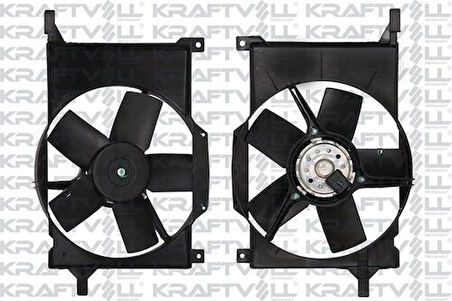 Kraftvoll 08120036 Fan Motoru Davlumbazlı Opel Combo Corsa B Tigra 240W 300mm 90469469