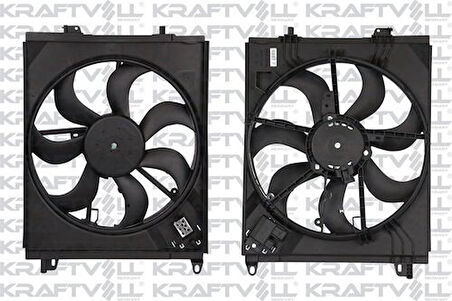 Kraftvoll 08120045 Fan Motoru Davlumbazlı Megane IV 15-Talisman 16-1.2 1.3 TCE 1.6 1.5 DCI 214813939R