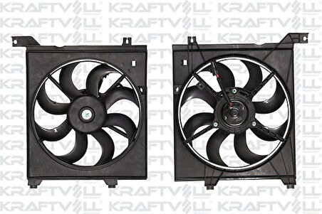 Kraftvoll 08120052 Radyatör Fanı Komple Kia Cerato 05- 253802F000