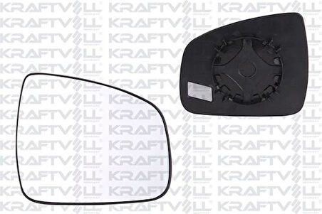 Kraftvoll 09080008 Dış Dikiz Ayna Camı Mekanik Convex Camlı Sağ Logan II-Sandero II 07- 6001549675