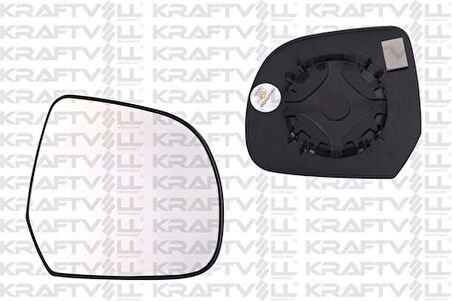 Kraftvoll 09080012 Dış Dikiz Ayna Camı Mekanik Convex Camlı Sağ Duster-Lodgy-Dokker 963659141R