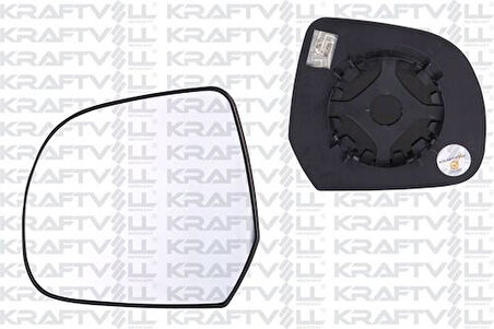 Kraftvoll 09080013 Dış Dikiz Ayna Camı Elektrikli Isıtmalı Convex Camlı Sol Duster-Lodgy-Dokker 96363482R