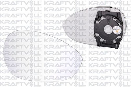 Kraftvoll 09080026 Dış Dikiz Ayna Camı Mekanik Convex Camlı Sağ Grande Punto-Linea 71740495