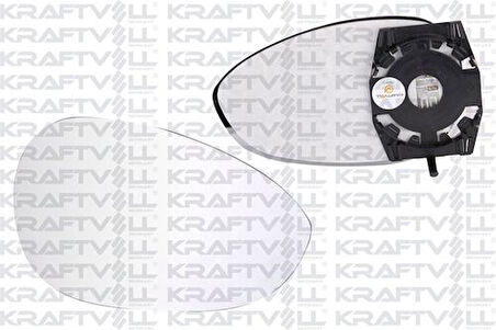 Kraftvoll 09080028 Dış Dikiz Ayna Camı Elektrikli Isıtmalı Convex Camlı Sağ Grande Punto-Linea 71740498