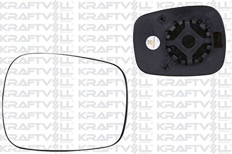 Kraftvoll 09080133 Dış Dikiz Ayna Camı Mekanik Convex Camlı Sağ-Sol Kangoo 02-07 