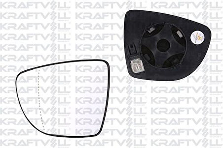 Kraftvoll 09080155 Dış Dikiz Ayna Camı Elektrikli Isıtmalı Asferik Camlı Sol Clio IV 12- 963669996R