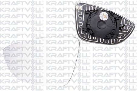 Kraftvoll 09080169 Dış Dikiz Ayna Camı Elektrikli Isıtmalı Sol Asferik Camlı Jetta (10-) 5C6857521