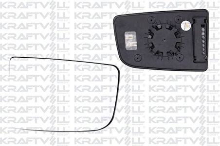 Kraftvoll 09080188 Dış Dikiz Ayna Camı Elektrikli Isıtmalı Sağ Convex Camlı Crafter-Sprinter (06-) 28111633