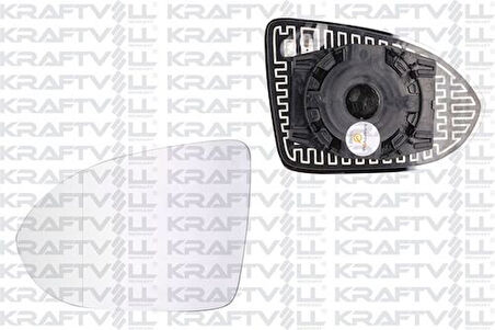 Kraftvoll 09080189 Dış Dikiz Ayna Camı Sol Elektrikli Isıtmalı Asferikli Passat 14- 3G0857521