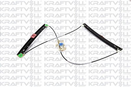 Kraftvoll 09120011 Cam Mekanizması Komple Sol Ön Krikosu Kızaklı A6 04-10 4F0837461A