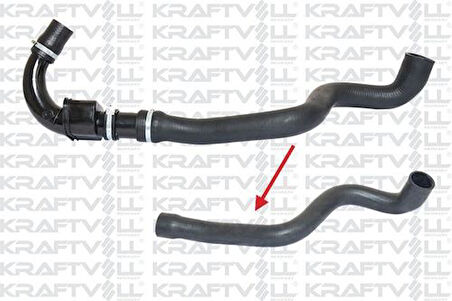 Kraftvoll 10030481 Turbo Hortumu Büyük Logan-Megane II 1.5DCI 8200384940
