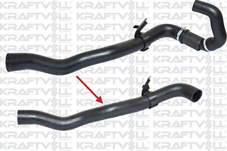 Kraftvoll 10030594 Turbo Hortumu Büyük Plastik Parça Hariç Sandero 1.5 DCI 8200921758