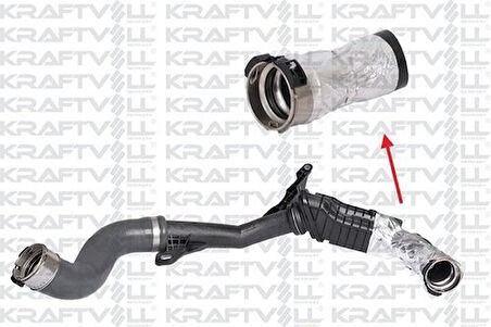 Kraftvoll 10031169 Turbo Hortumu Küçük Plastik Parça Hariç Dokker Lodgy Logan II Sandero II Duster Clio IV 1 144604018R