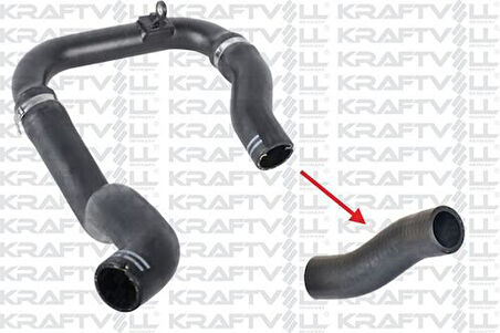 Kraftvoll 10031370 Turbo Hortumu Kucuk Plastık Parça Harıc Grande Punto 1.3 Mjet