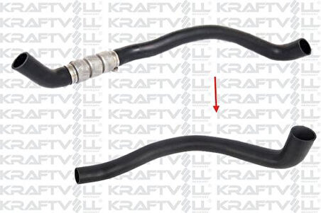 Kraftvoll 10031400 Turbo Hortumu Büyük Transit V347 2.2TDCI 06- 6C116K683EK