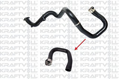Kraftvoll 10031488 Turbo Hortumu (Metal Uclu) Corsa D 1.3D