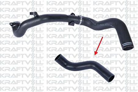 Kraftvoll 10031575 Turbo Hortumu Plastik Boru Hariç Fiat Punto Evo 1.3 Multijet Fiat Grande Punto 1.3 Multijet 51816508