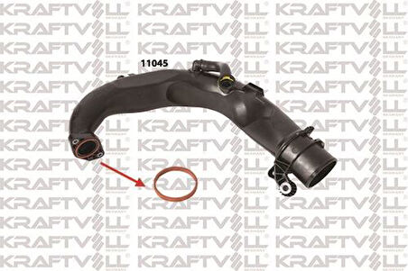 Kraftvoll 10031577 Turbo Borusu Contası Duster-Lodgy-Sandero-Logan-Juke-Latıtude-Qashqaı 1.5 Dcı