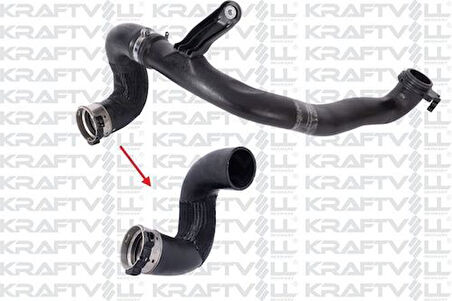 Kraftvoll 10031640 Turbo Hortumu Plastık Boru Harıc Alfa Romeo Gıulıetta 1.6 Jtdm