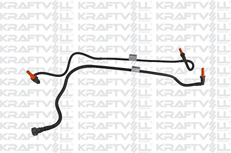 Kraftvoll 10034425 Yakıt Hortumu (Takım-2 Boru-Plastiksız) Egea 1.3 Multijet 15- 52052624