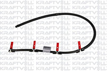 Kraftvoll 10034483 Enjektor Geri Donus Borusu Bmw F20 F22 F45 F46 F34 F30 F80 F31 F10 G30 F90 F11 G31×2 X3 G01×4G02 F98 Mını R55 R56 R57 R59