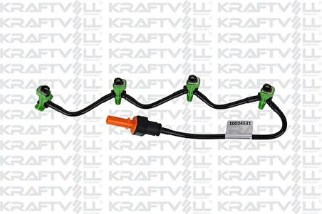 Kraftvoll 10034531 Enjektor Geri Donus Borusu C30 (2010-2012) S40 II (2010-2012) S60 II (2010-2012) 1.6 D1