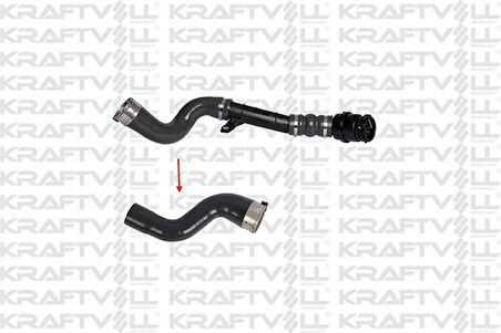 Kraftvoll 10034616 Turbo Hortumu-Plastik Boru Hariç-Ok IIe GosterIIen Büyük Hortum Renault Megane IV 1.5 DCI- Renault 144606515R