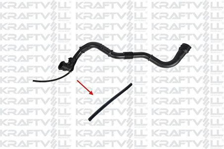 Kraftvoll 10034848 Turbo Borusu Hortumu 5Mm 11Mm = 26Cm Ok Ile Gosterılen Hortum Renault Grand Sc Nıc II (Jm0 1)Ren