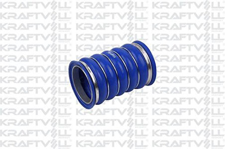 Kraftvoll 10040591 Intercool Sılıkon Hortum İç Cap 100 Mm Boy 148 Mm Flanslı Volvo Truck Fm 12 Fh II Renault Truck Dxı