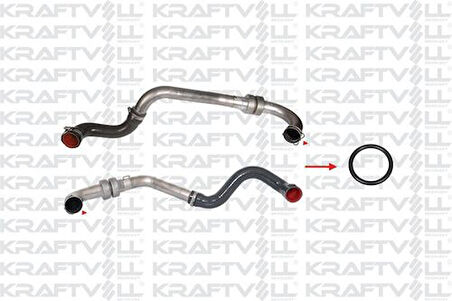 Kraftvoll 10060389 Turbo Borusu Contası Renault Grand Sc Nıc Renault Megane Renault Sc Nıc II (Jm0 1)