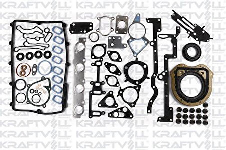 Kraftvoll 12010026 Motor Takım Conta (Alt Üst Full) Skt Kecelı (Sıvı Contasız Skc Sız)Boxer III Jumper III 06> C81 110 C96 130 C110 150Bg (2.2Hdı 16V) Euro5 Motor 12> Transıt V347 2.2Tdcı 155Ps O.Ceker