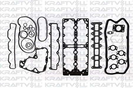 Kraftvoll 12010048 Motor Takım Contası (Alt Üst) Keçesiz Subap Lastiksız S.K.C Hariç Sıvı Contalı Ducato 01-Iv 