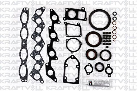 Kraftvoll 12010056 Takım Conta (Alt Üst Full) S.K.C Harıc Gacu Kecelı Boxer Jumper 92.00Mm Dj5 Dj5T (2.5 Duz 2.5 Turbo 12V) (97 00) (Sıvı Contalı)