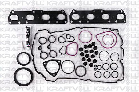Kraftvoll 12010093 Motor Takım Conta (Alt Üst Full) (Skc Sız) P3008-P2008-Partner Tepe-207-P308-P508-P208-P5008- Pıcasso-C4-C4 Pıcasso-Ds3-C5 Iıı-Berlıngo III Ep6-Ep6C (1.6 16V) Mını One-Mını Cooper N16B16 W10B16A P308-207- C3 Pıcasso Ep3 (1.4 16V) P
