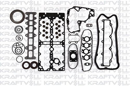 Kraftvoll 12010097 Motor Takım Contası (Alt Üst Full) Skt Kecelı Subap Lastıklı Sıvı Contalı S.K.C Harıc Ducato 01> Iveco Daıly 01> 2.3Jtd Karsan Jest J10 2.3Jtd 06>
